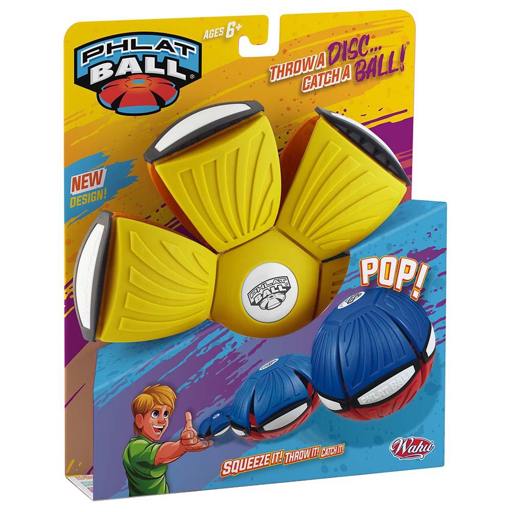 Goliath Outdoor Goliath - Phlat Ball V4 - Yellow/Orange