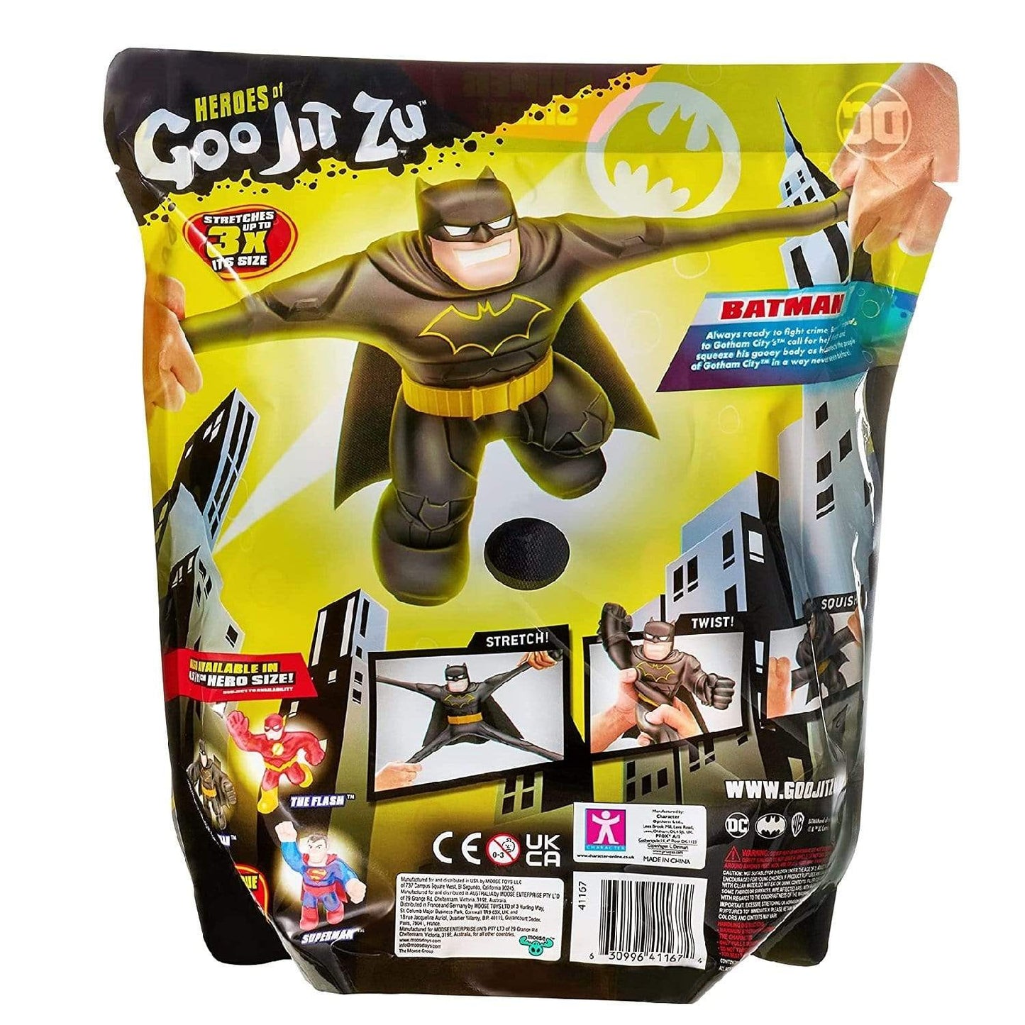Goo Jit Zu Toys Heroes of Goo Jit Zu DC Supagoo Batman