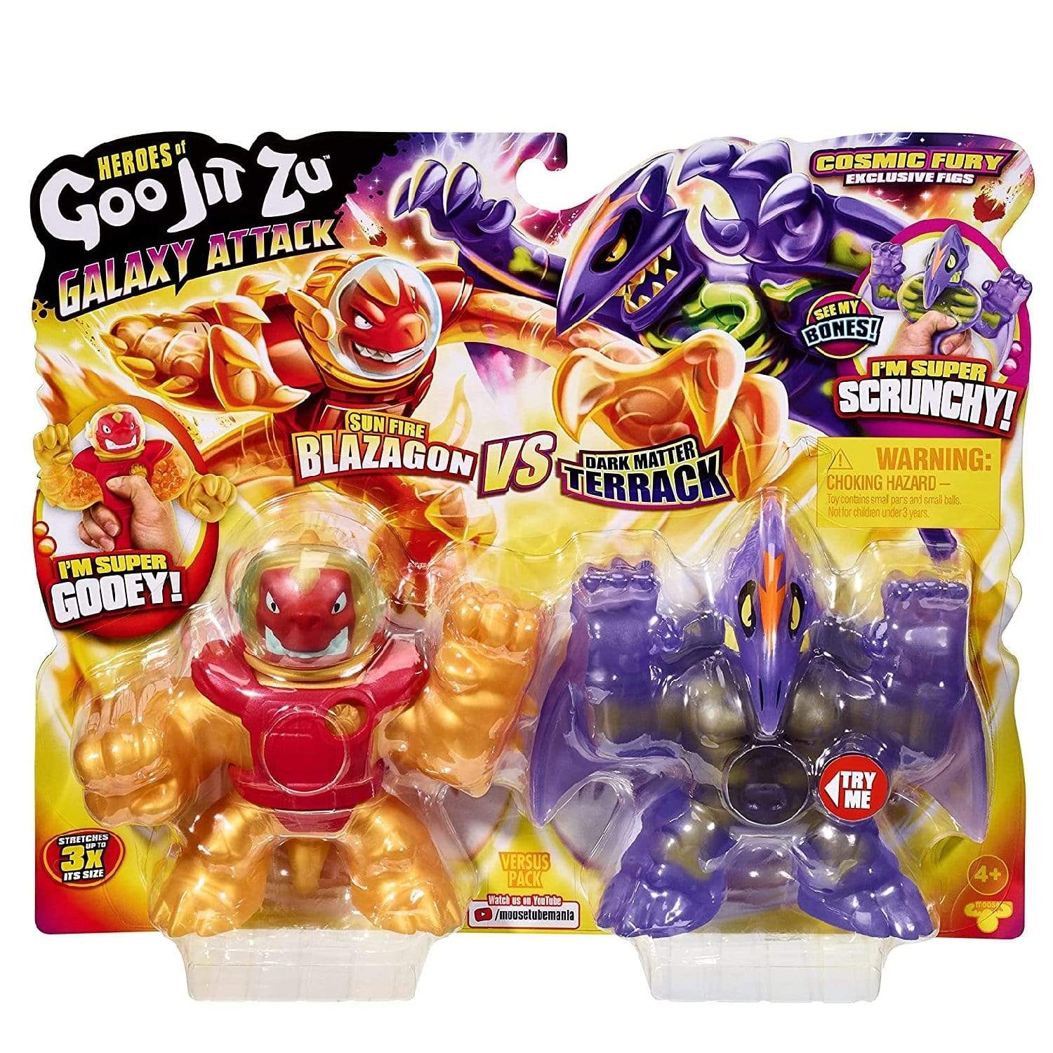 goo jit zu galaxy attack セット Heroes of Goo Jit Zu: Galaxy Attack Stretchy Action Figures