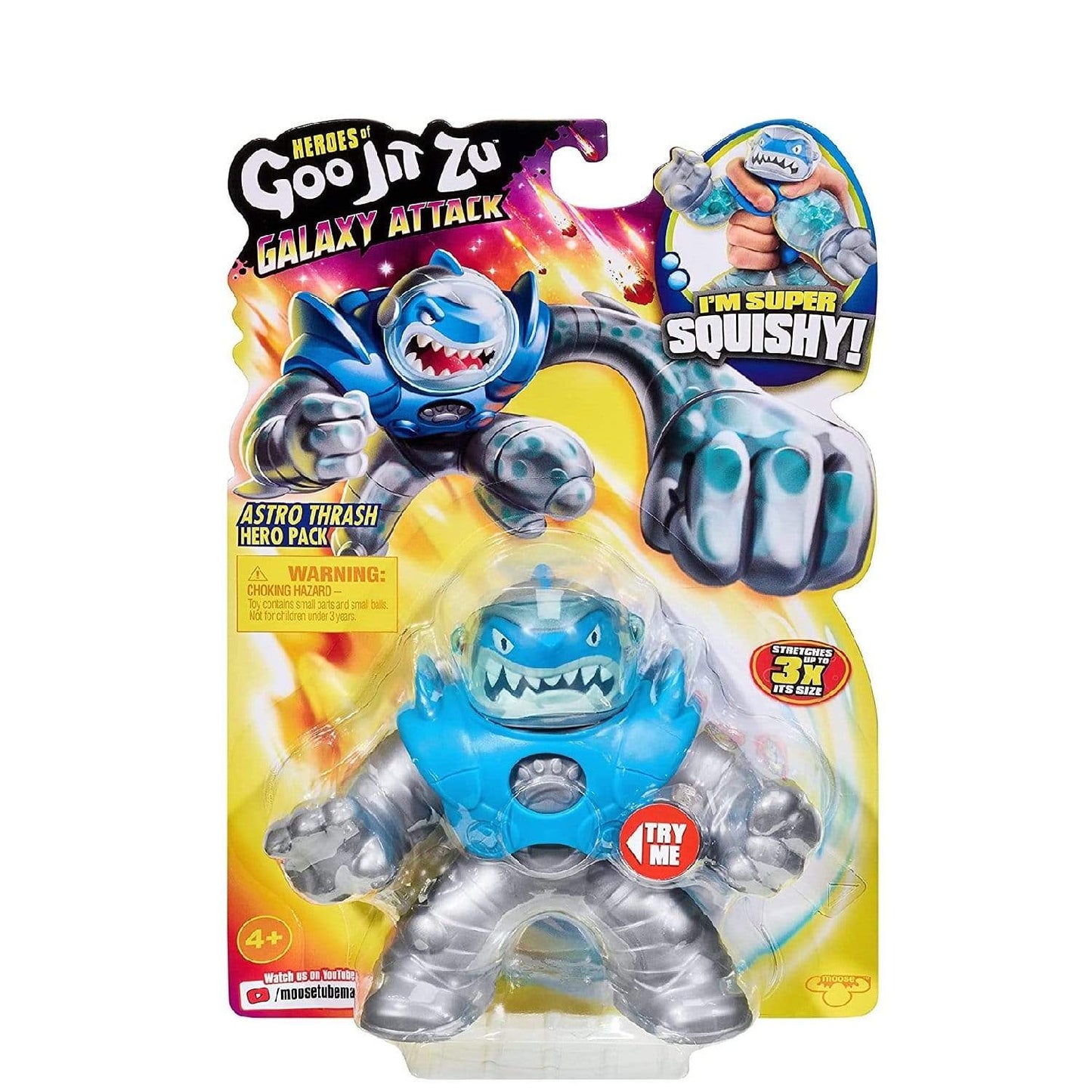 Goo Jit Zu Toys Heroes of Goo Jit Zu Galaxy Attack - Astro Thrash