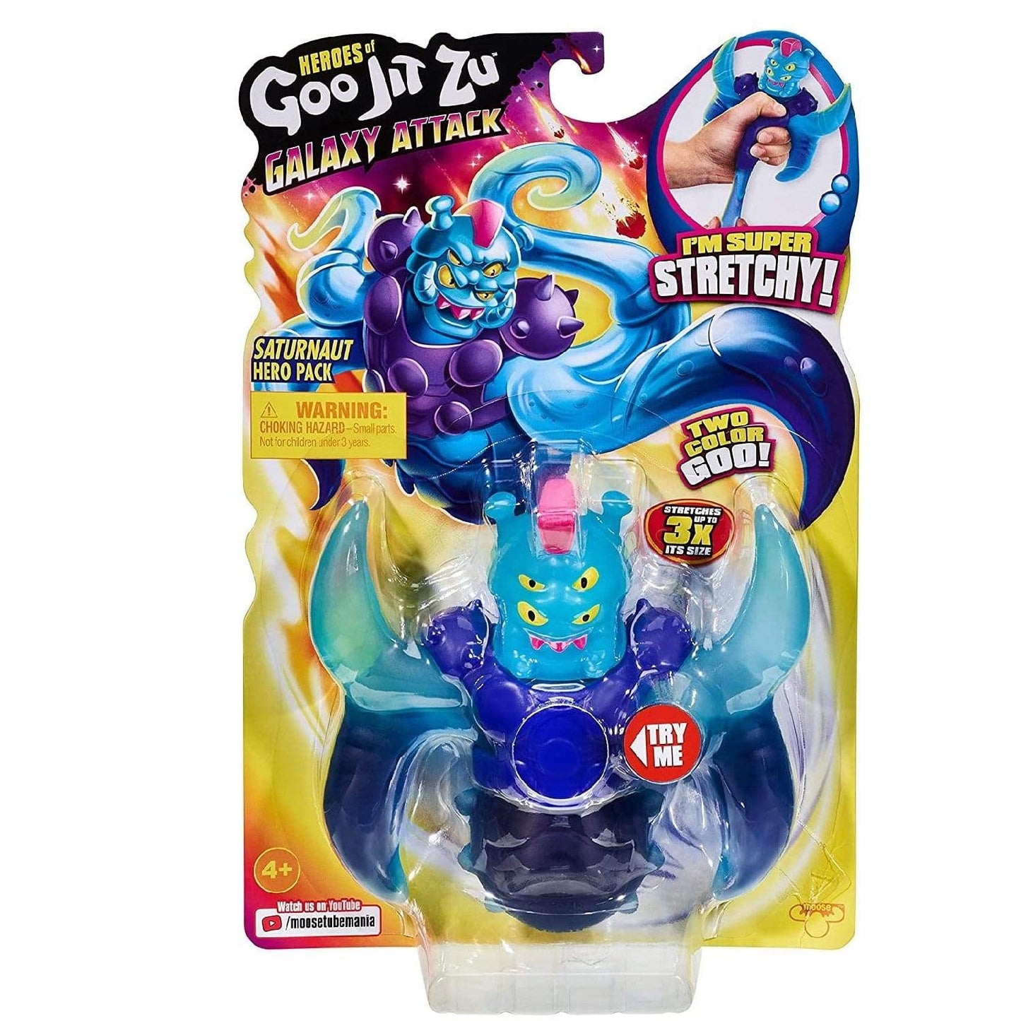 Goo Jit Zu Toys Heroes of Goo Jit Zu Galaxy Attack - Saturnaut