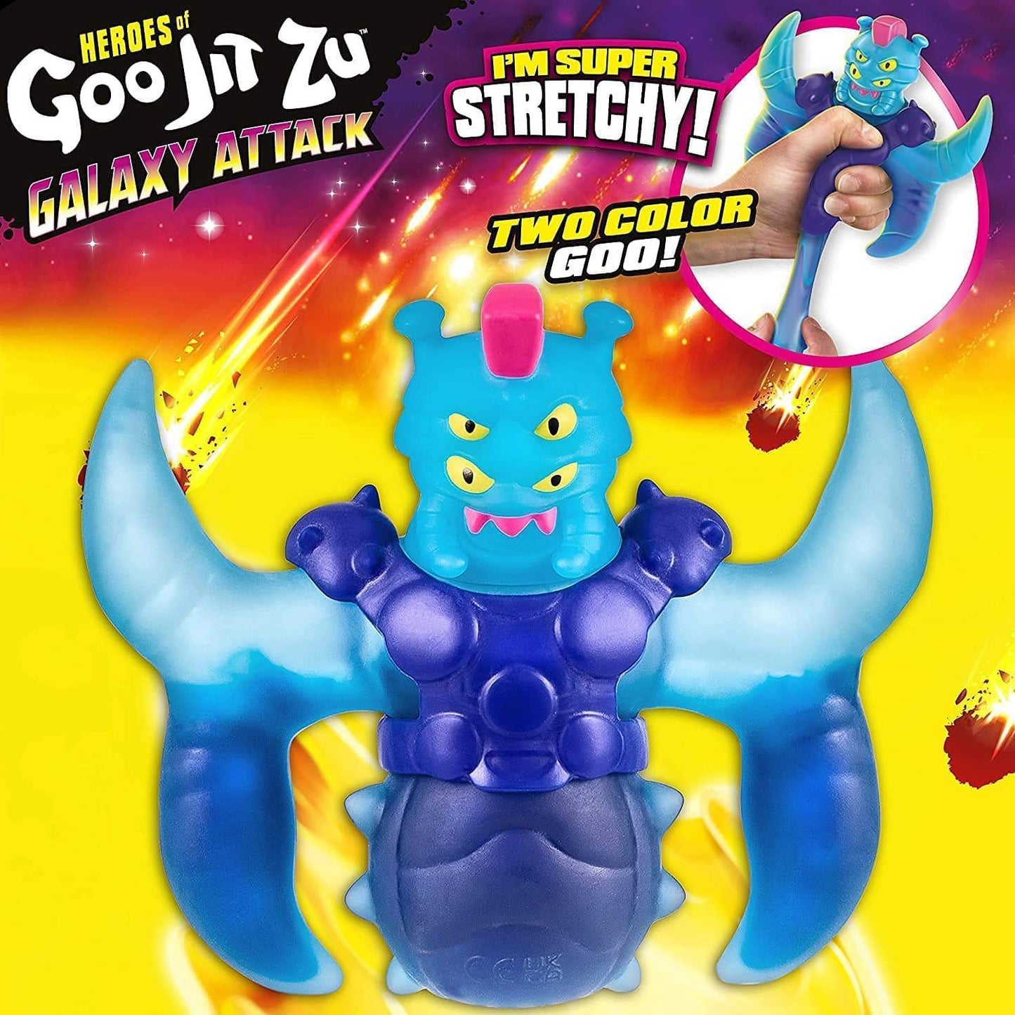 Goo Jit Zu Toys Heroes of Goo Jit Zu Galaxy Attack - Saturnaut