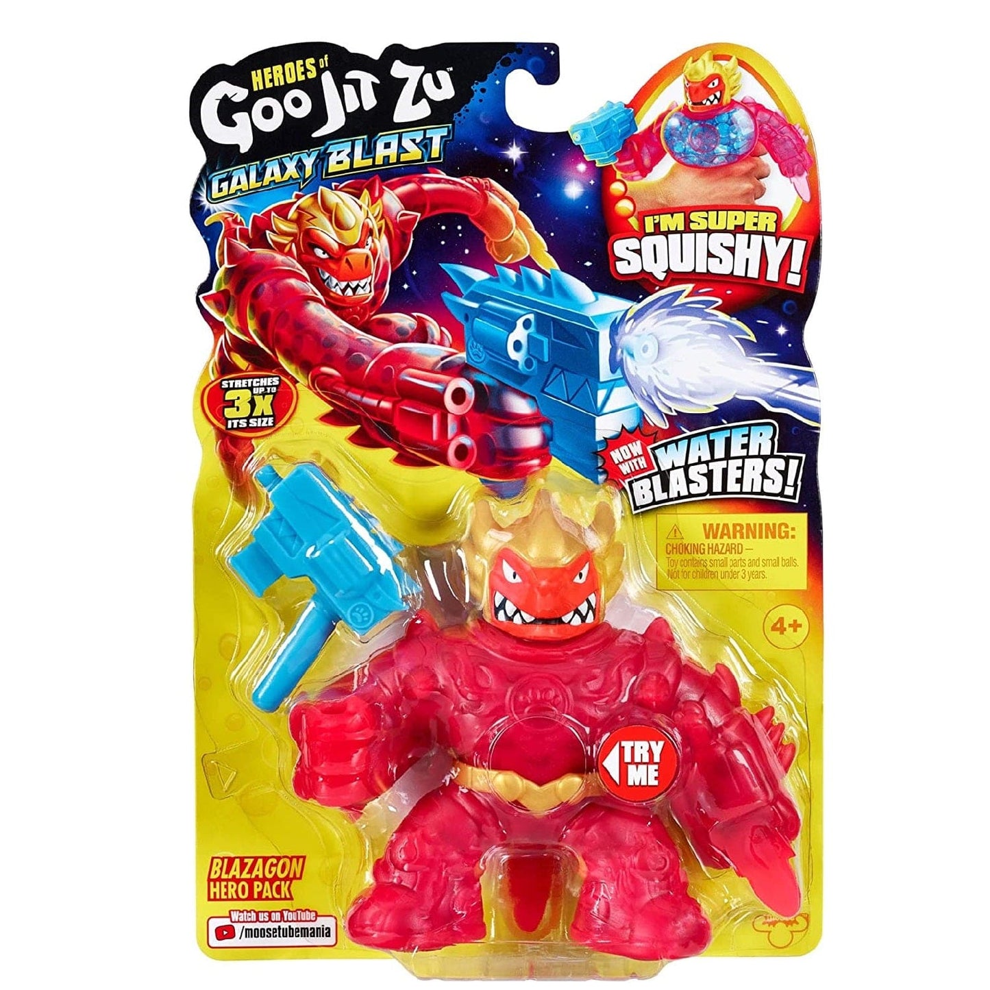 Goo Jit Zu Toys Heroes of Goo Jit Zu - Galaxy Blast Blazagon