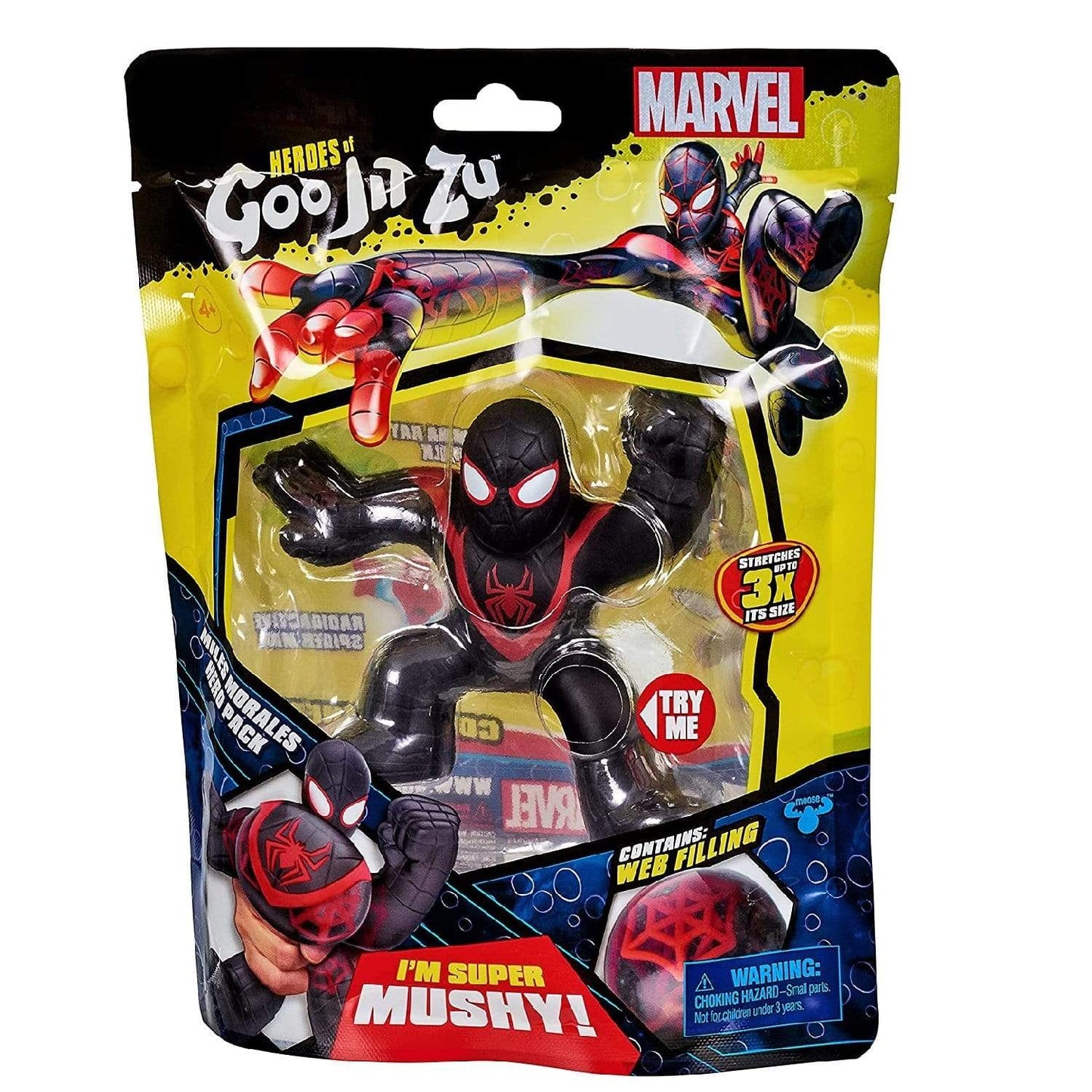 Goo Jit Zu Toys Heroes Of Goo Jit Zu Miles Morales Hero Pack