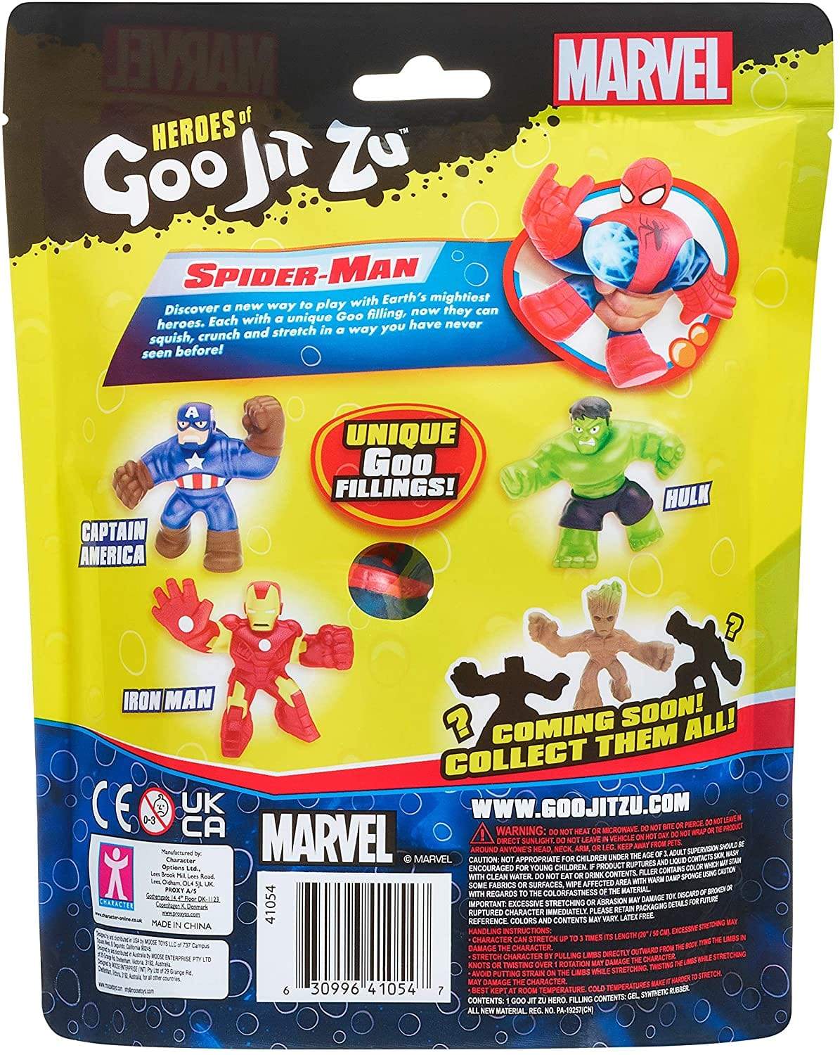 GOO JITZU Toys Heroes of Goo Jit Zu Licensed Marvel Hero Pack - Spider-Man