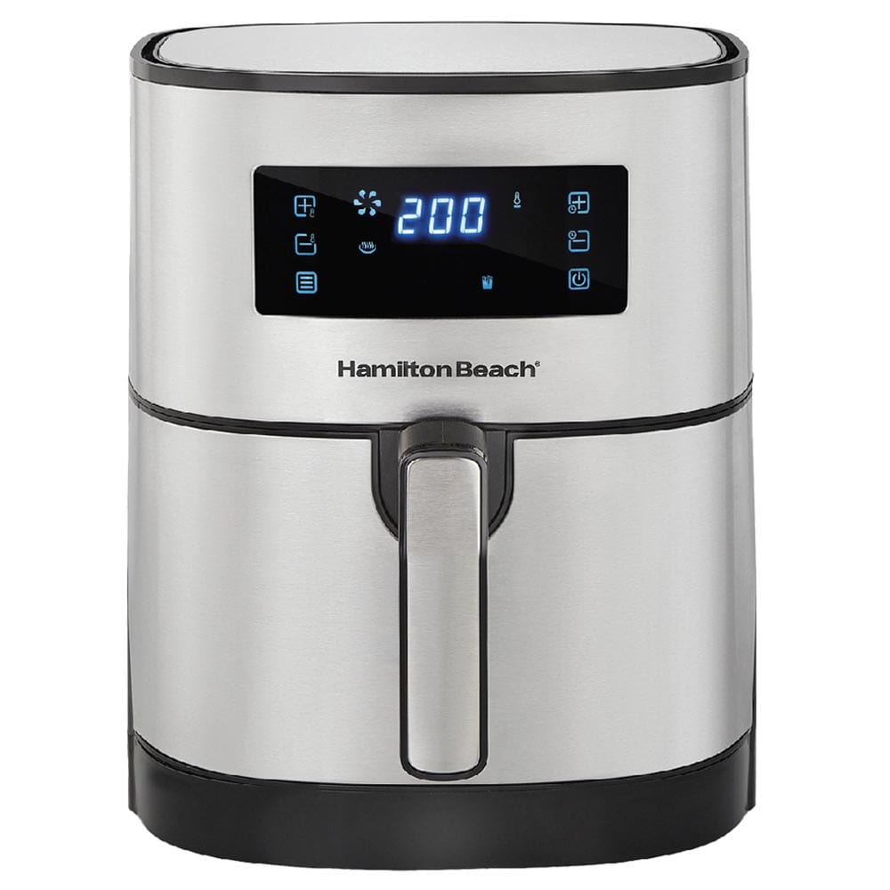 Hamilton Beach Digital Air Fryer 5.6L Silver