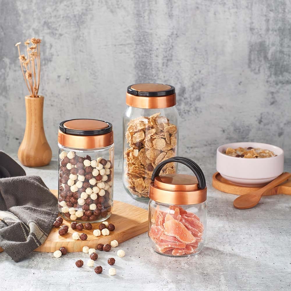 Hane Home & Kitchen Vegas Storage Jar Set