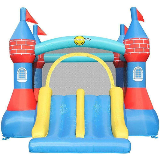 Happy Hop Outdoor Happy Hop Castle Bouncer W/Double Slide