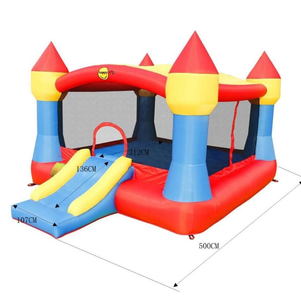 Happy Hop Outdoor Happy Hop Castle Bouncer W/Slide