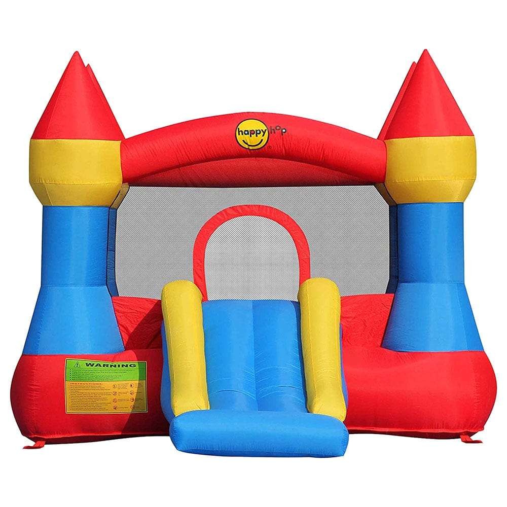 Happy Hop Outdoor Happy Hop Castle Bouncer W/Slide