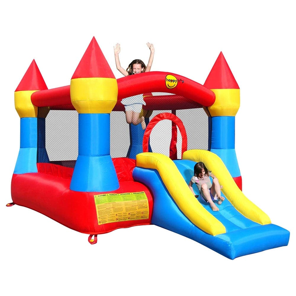 Happy Hop Outdoor Happy Hop Castle Bouncer W/Slide