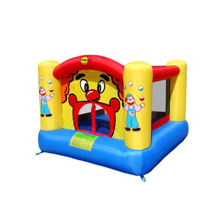 Happy Hop Outdoor Happy Hop Clown Slide & Hoop Bouncer Airflow Bouncy (300 X 225 X 175 cm) – 9201
