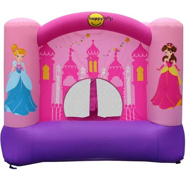 Happy Hop Outdoor Happy Hop Princess Hoop Bouncer with Slide - Multicolour