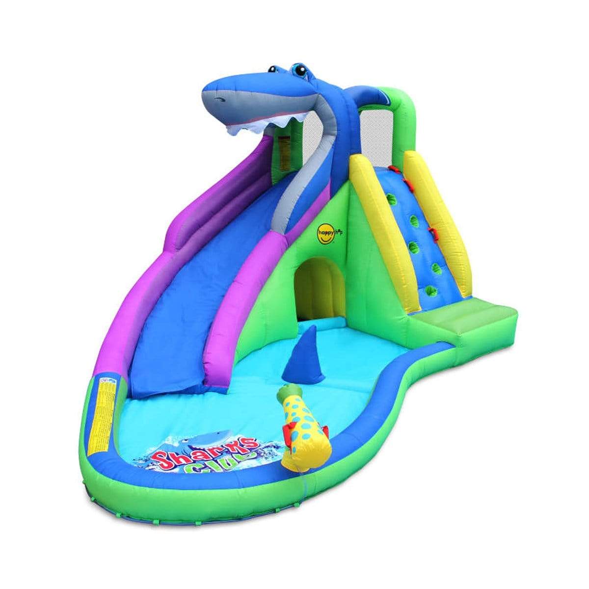 Happy Hop outdoor Happy hop Shark Club Slide Green