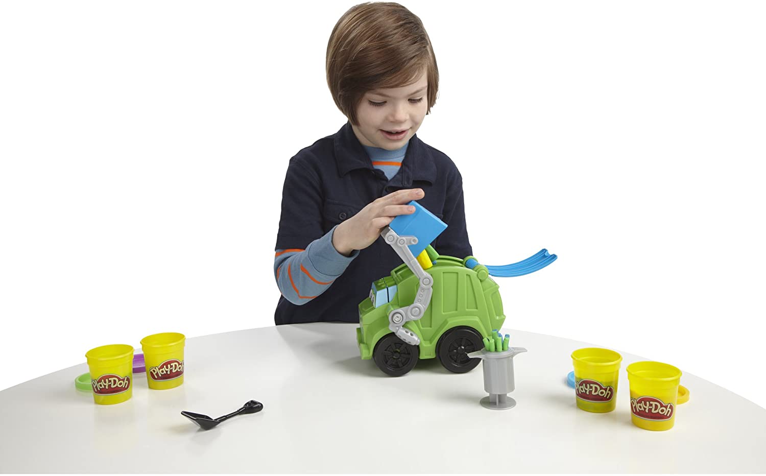 PlayDoh Trash Tossin' Rowdy the Garbage Truck