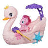Hasbro toys My Little Pony Pinkie Pie Row and Ride Swan Boat Playset