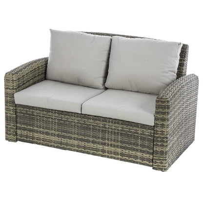 Hesperide Outdoor Hesperide 4-Seater Rattan Sofa Set With Cushions