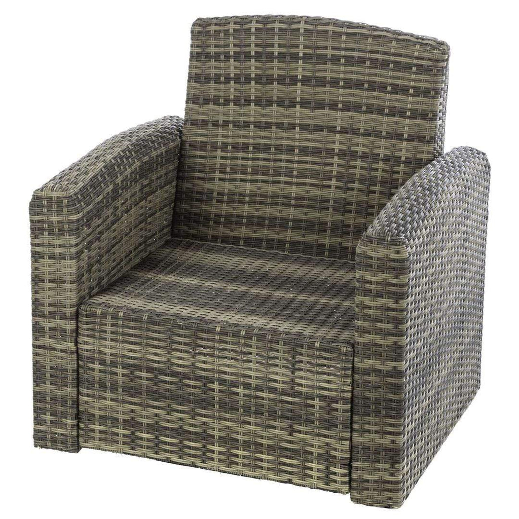 Hesperide Outdoor Hesperide 4-Seater Rattan Sofa Set With Cushions