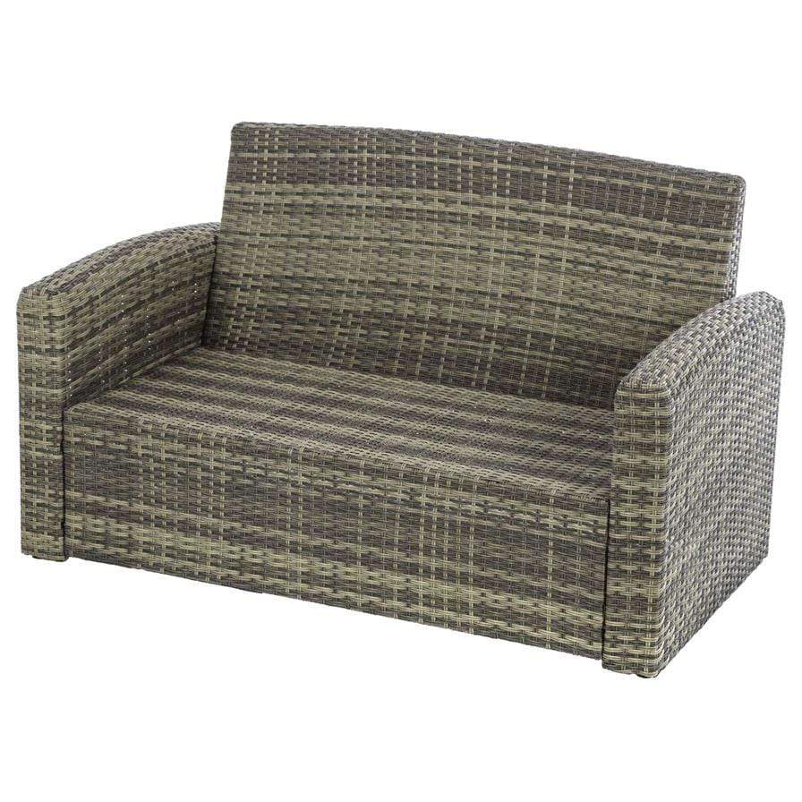 Hesperide Outdoor Hesperide 4-Seater Rattan Sofa Set With Cushions