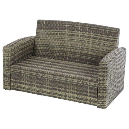 Hesperide Outdoor Hesperide 4-Seater Rattan Sofa Set With Cushions