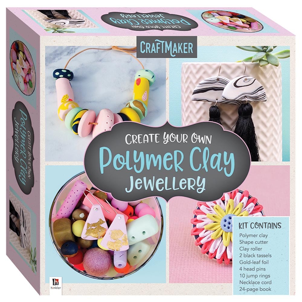 Hinkler Toys Hinkler - Craftmaker Create Your Own Polymer Clay Jewellery