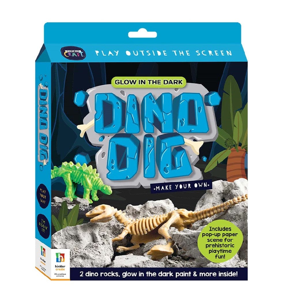 Hinkler Curious Craft Make Your Own Dino Dig Kit – flitit