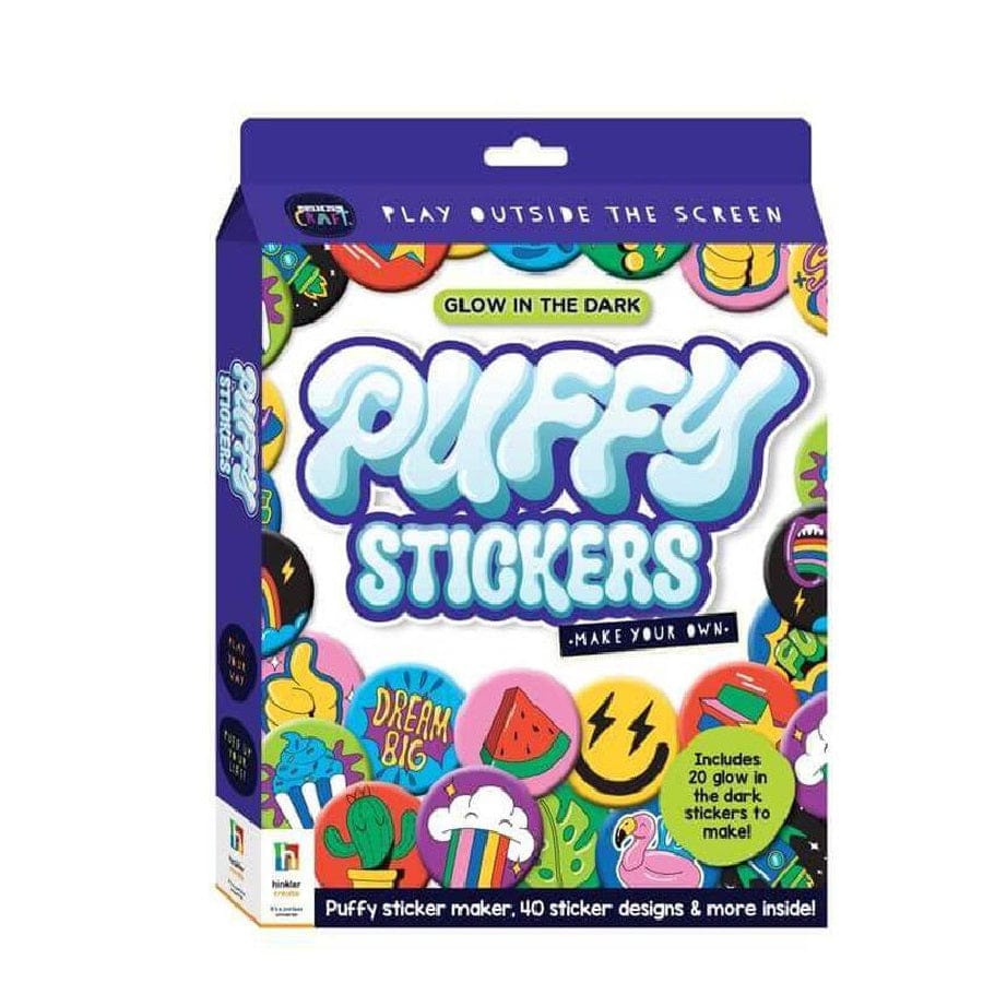 Hinkler Toys Hinkler Curious Craft Make Your Own Puffy Stickers Kit