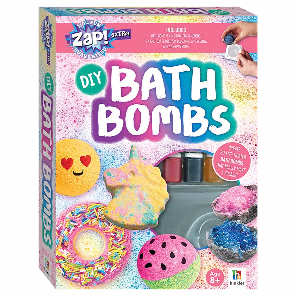 Hinkler Toys Hinkler Zap Extra DIY Bath Bombs Kit