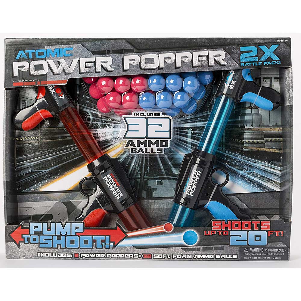 Hog Wild Toys Hog Wild Atomic Power Popper 8x Gift Set
