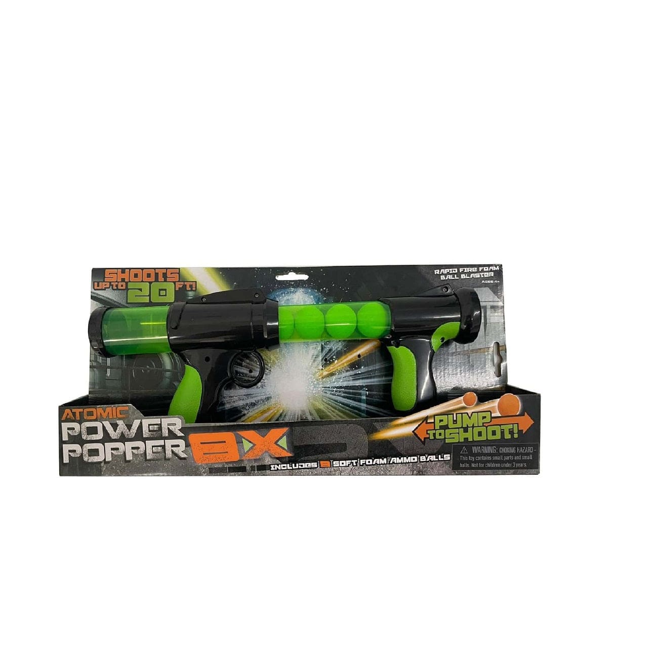 HOG WILD Toys Hog Wild Atomic Power Popper 8x - Green
