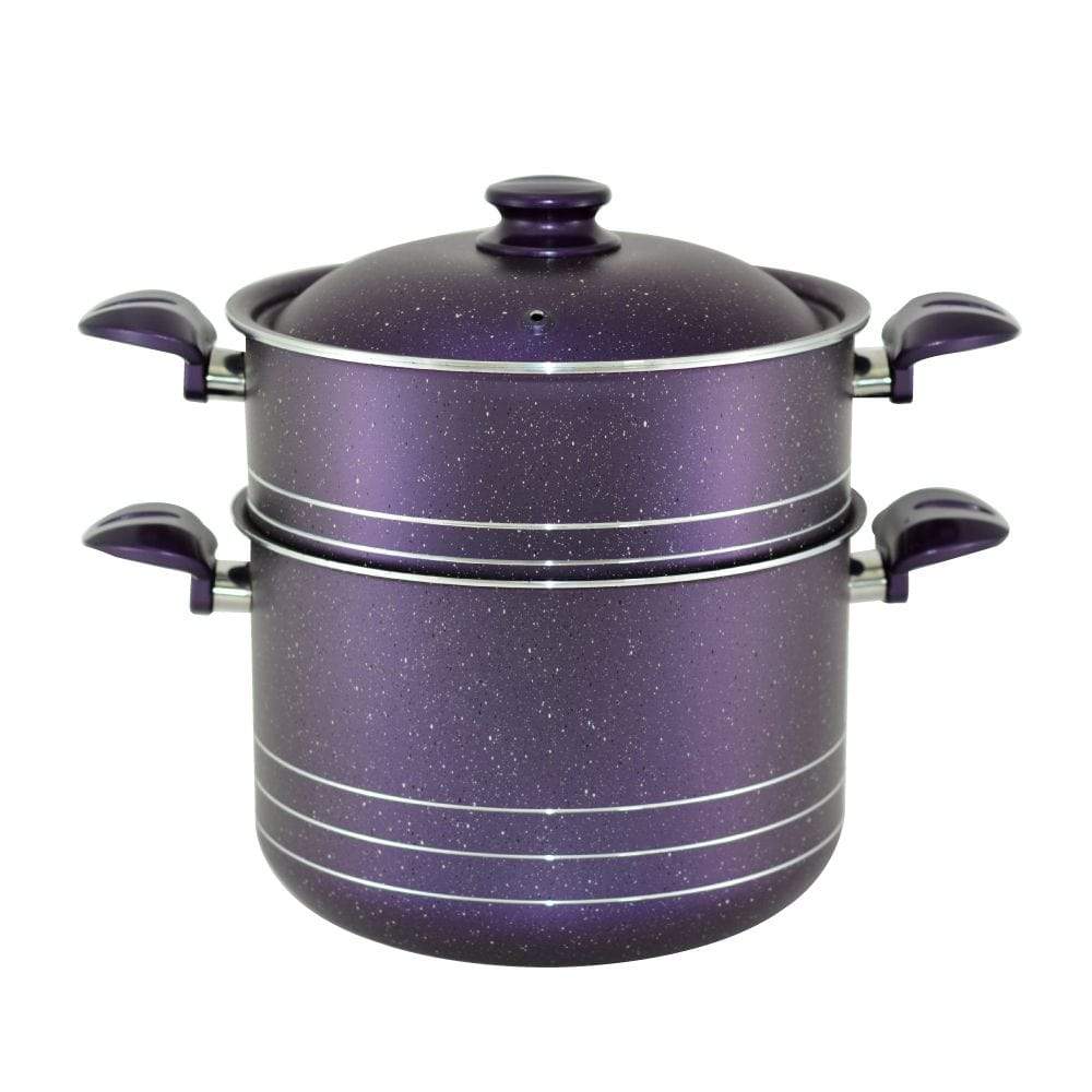 Homemaker Home & Kitchen Granitec Purple Couscous Pot Set - (G-CPR-3PC.)