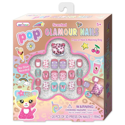 Hot Focus Beauty Hot Focus Pop Glamour Nails