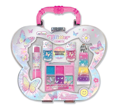 Hot Focus Toys Hot Focus Glitter Cosmetic- Butterfly