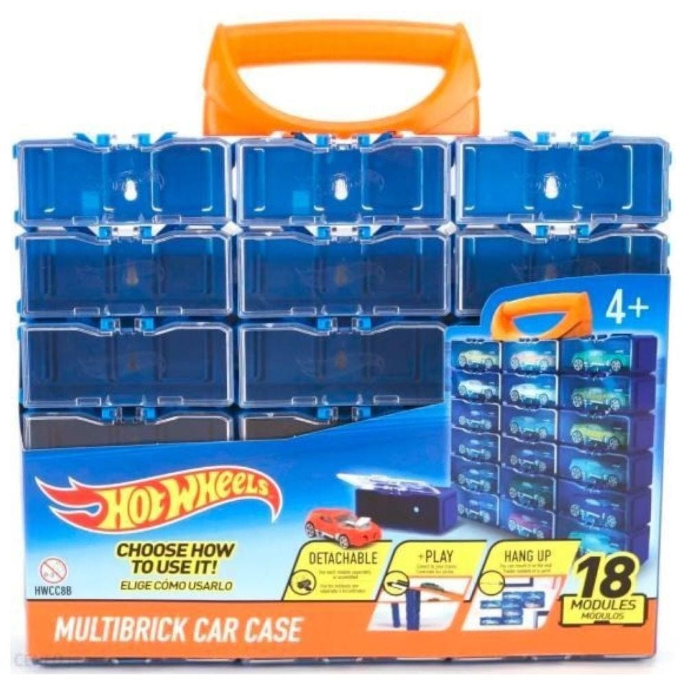 Hot Wheels Toys Hot Wheel Car Case One Pack x 18 Units