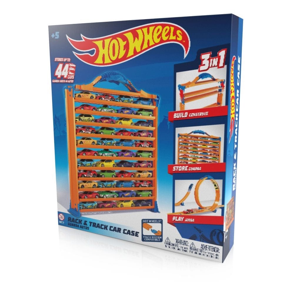 Hot Wheels Toys Hot Wheel Rack And Track Car Case