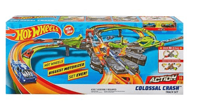 مجموعة ألعاب Hot Wheels Action Colossal Crash - متعددة الألوان
