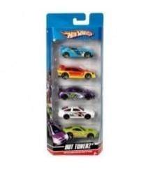 Hot Wheels Toys HOT WHEELS BASIC CAR 5-PACK (ALT. CODE DJG23)