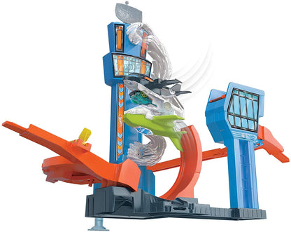 Hot Wheels Toys HOT WHEELS CITY MAIN LINE - JET JUMP AIRPORT PLAYSET