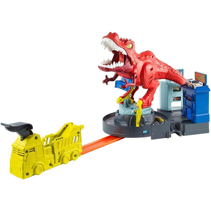 Hot Wheels Toys Hot Wheels CITY MAIN LINE - T-REX RAMPAGE PLAYSET