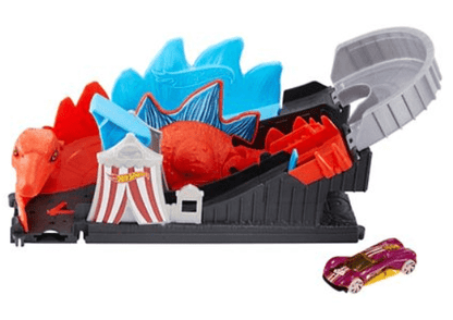 مجموعة ألعاب هجوم الديناصور سيتي نيميسيس من هوت ويلز GBF93 - متعددة الألوان