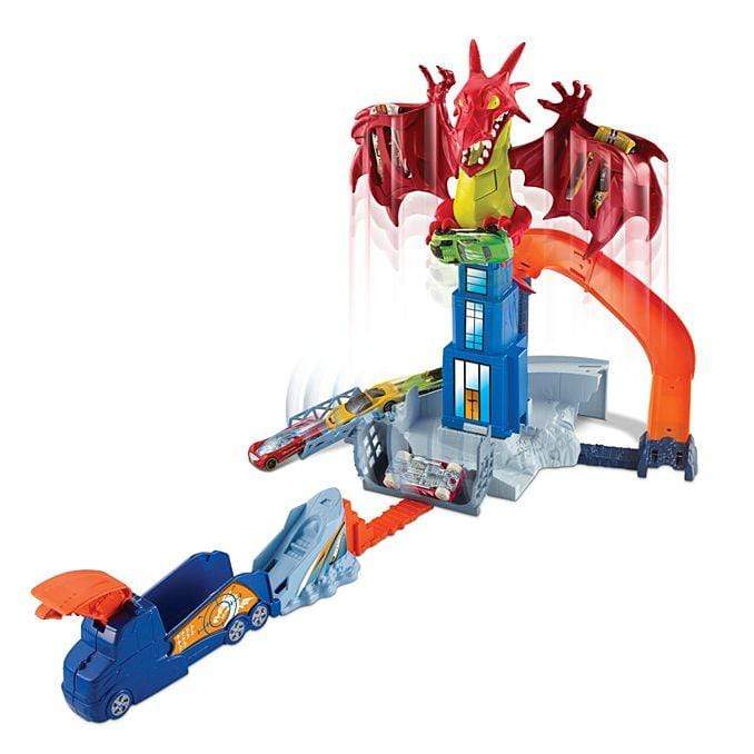 Hot Wheels Toys Hot Wheels DRAGON SHOWDOWN PLAYSET