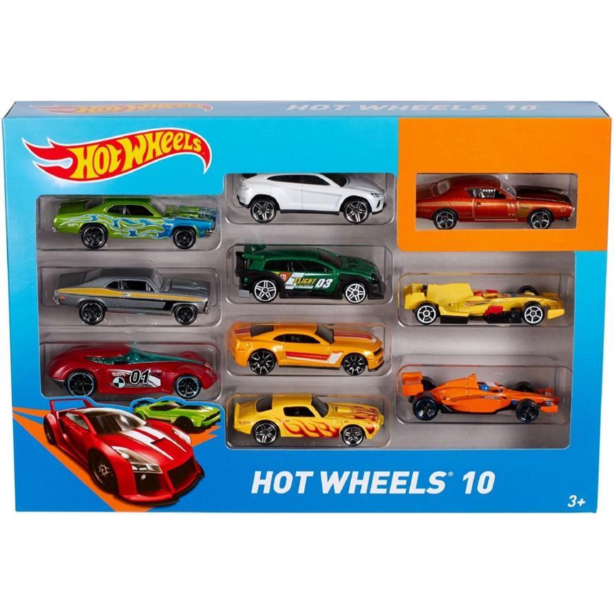 Hot Wheels Toys Hot Wheels EXCLUSIVE DECORATION 10 PACK ASSORTED