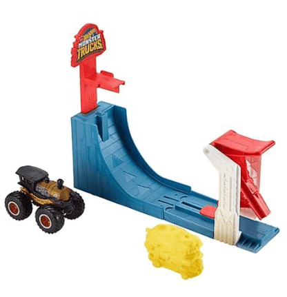 Hot Wheels MT Big Air Breakout Set - Yellow