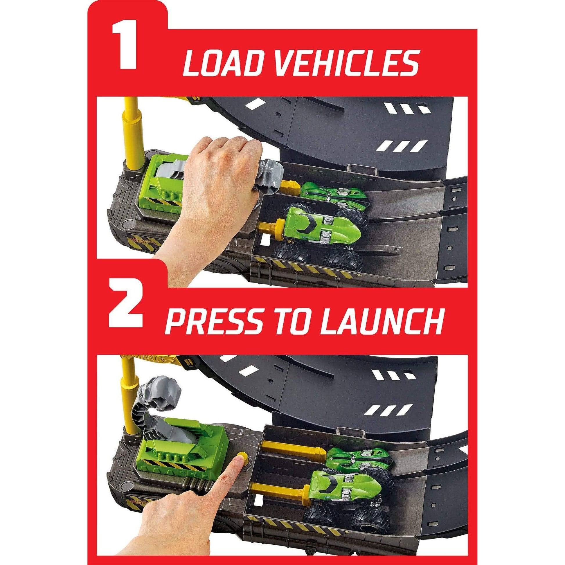 Hot Wheels Toys Hot Wheels MT Monster Loop Playset