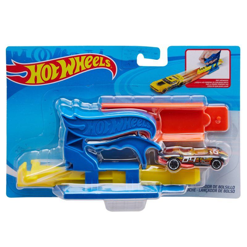 Hot Wheels Toys Hot Wheels POCKET LAUNCHER W/ 1DCC ASSORTED