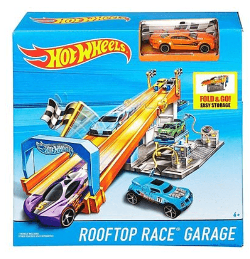 Hot Wheels - Rooftop Race Garage - متعدد الألوان