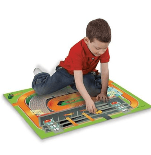 Hot Wheels TCG Mats Felt Mega Mat Multicolor 6 Tiles