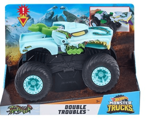 Hotwheels Monster Truck 1:24 Transforming Asst - Multicolor