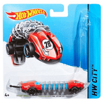 Hotwheels Mutants City Theme Vehicle Asst - Red