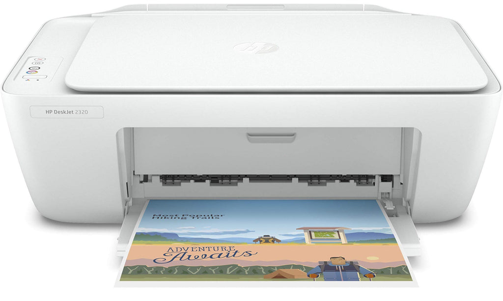 HP Electronics HP DeskJet 2320 All-In-One Printer, White